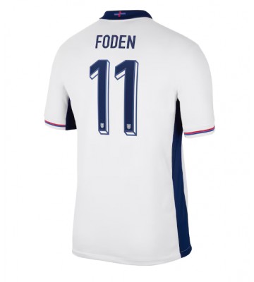 England Phil Foden #11 Replika Hjemmebanetrøje EM 2024 Kortærmet